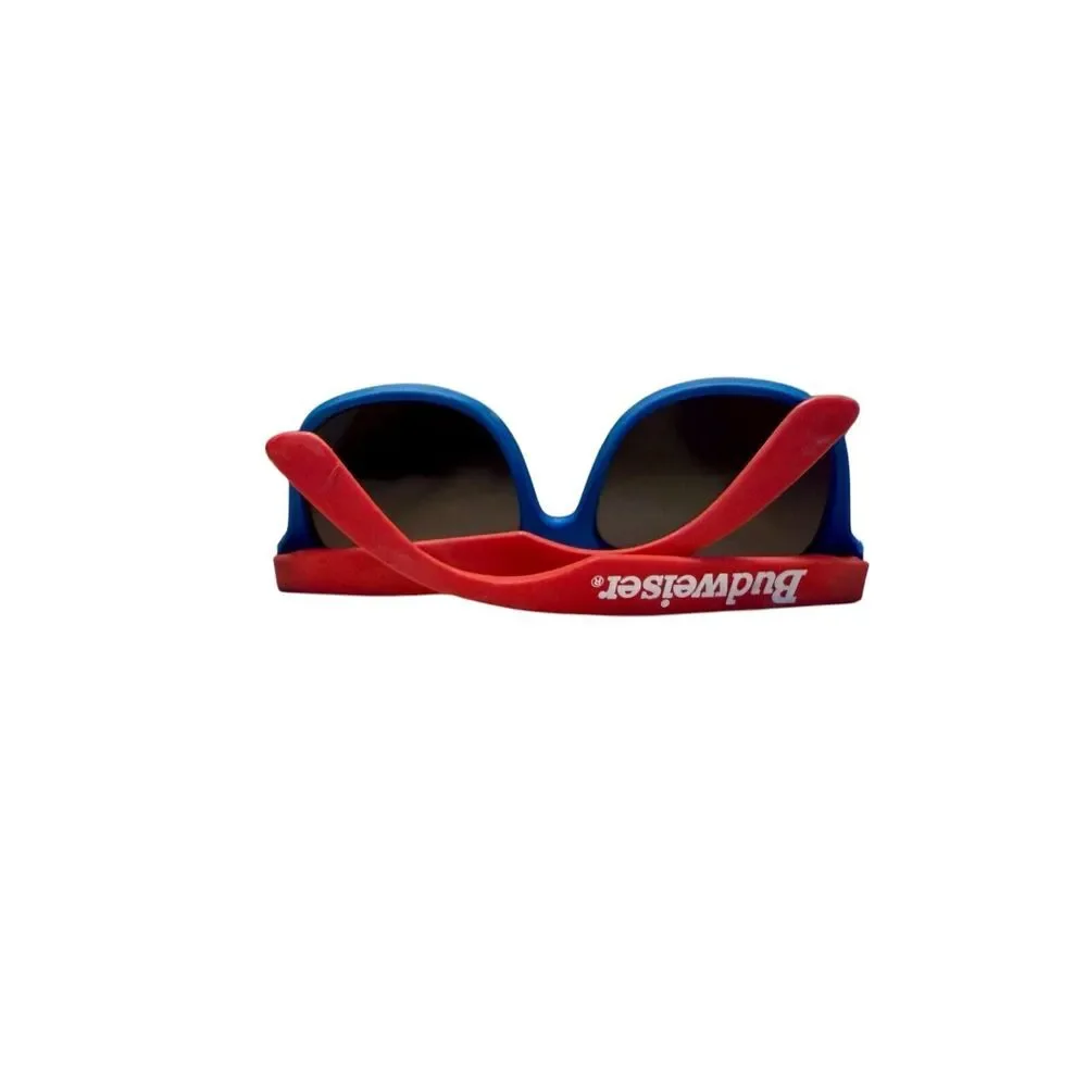 Vintage Budweiser Beer Orlando Magic Sunglasses Bud Summer‎ Shades Blue Black